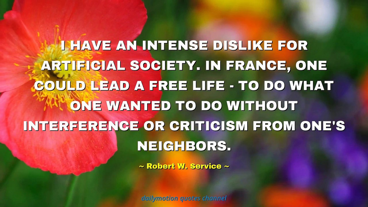 Robert W. Service Quotes