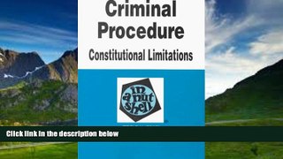 Books to Read  Criminal Procedure in a Nutshell (In a Nutshell (West Publishing))  Full Ebooks