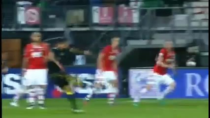 Chelsea Player Lewis Baker Goal -AZ 0-1 Vitesse - 15.10.2016