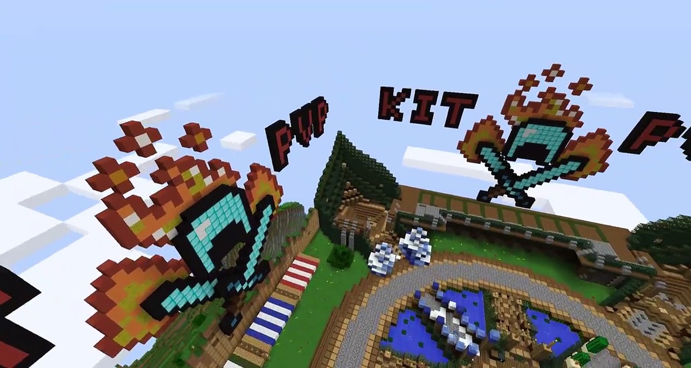 Pre-made Kit-PvP Minecraft server with plugins, kits and map