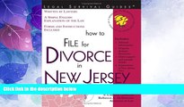 EBOOK ONLINE  How to File for Divorce in New Jersey (Legal Survival Guides)  DOWNLOAD ONLINE