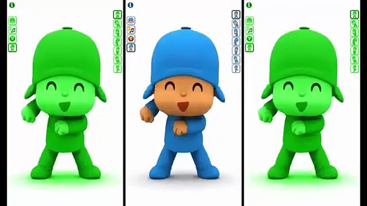 #Talking Pocoyo Colors Dance fUNNY VİDEO 2016