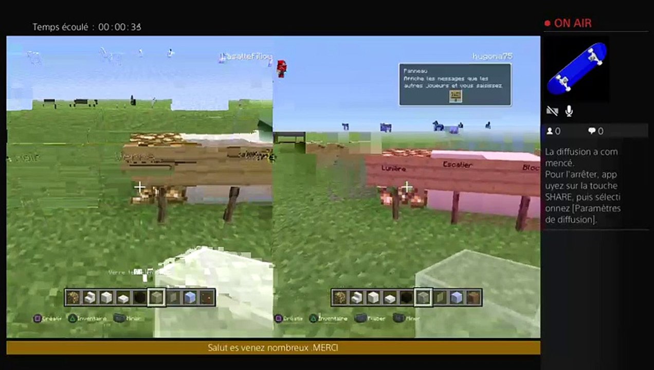 Minecraft Maison de luxe épisode 1 avec um pote (10)