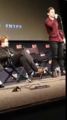 "Q & А": Tom Holland tells how he broke his nose doing a backflip during his last day on #TheLostCityOfZ #NYFF #5