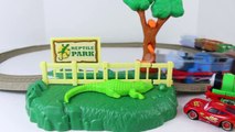 Thomas the Tank Engine Reptile Park Set with Percy and Thomas Trackmaster Railway Adventure