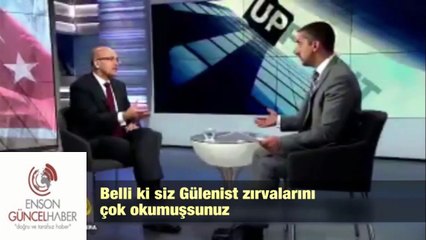 Al Jazeera TV'sinde Spikerin sorusu Mehmet Şimşek'i sinirlendirdi