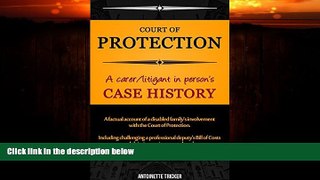 EBOOK ONLINE  COURT OF PROTECTION: A Carer/Litigant in Person s Case History (UK Law)  DOWNLOAD