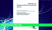 READ book  BeitrÃ¤ge zur Rechtsgeschichte Ã–sterreichs, 2. Jahrgang, Band 1/2012: Eherecht 1811