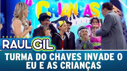 Turma do Chaves invade o Eu e as Crianças