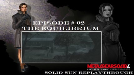 Metal Gear Solid 4 (Act 2) - Solid Sun RePlaythrough [02/09]