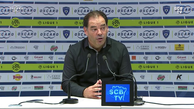Bastia 1-2 Angers : Conf. d'après-match de S. Moulin