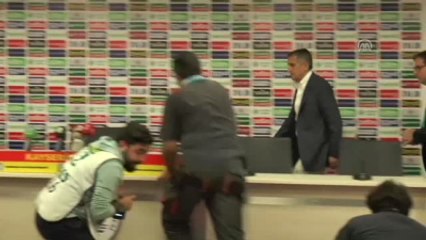 Maçın Ardından - Beşiktaş Teknik Direktörü Güneş