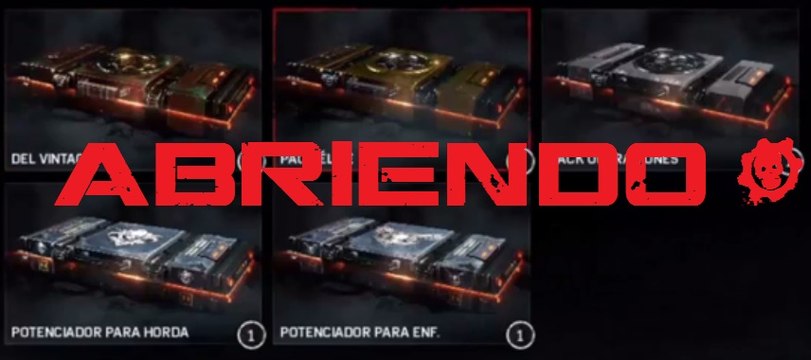 GEARS OF WAR 4: ABRIENDO/OPENING GEAR PACKS