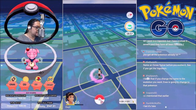 Pokemon Go : Eevee Evolution Easter Egg Trick Tip - Jolteon Vaporeon Flareon - PokeVlog #9