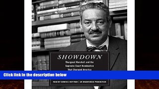 Books to Read  Showdown: Thurgood Marshall and the Supreme Court Nomination That Changed America