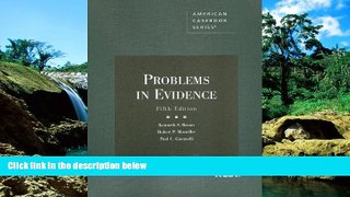 Must Have  Problems in Evidence (American Casebook Series)  Premium PDF Online Audiobook