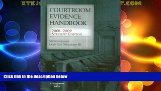 Must Have PDF  Courtroom Evidence Handbook, 2008-2009 Student Edition (American Casebook Series)