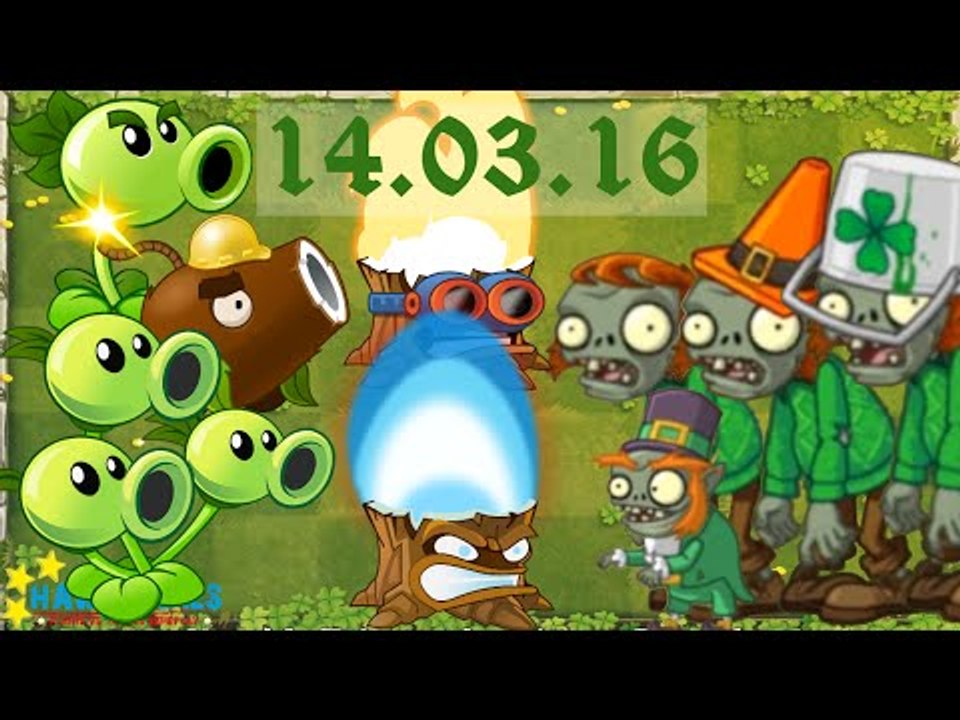 Plants vs. Zombies 2 - Luck O' The Zombie Piñata Party (March, 14 2016) [4K 60FPS]