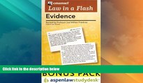 Big Deals  Evidence Liaf: Aspenlaw Studydesk Bonus Pack (Law in a Flash)  Full Read Best Seller