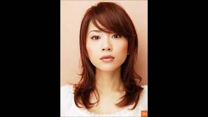 Mittlerer Länge Frisuren japanische Frisur Kurz