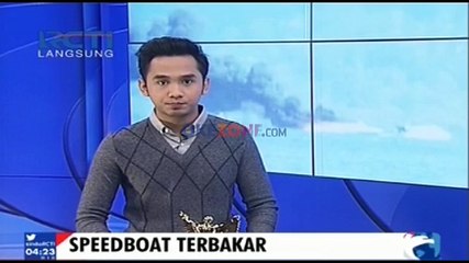 Speedboat Terbakar, Empat Penumpang Tewas