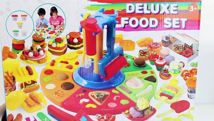 play doh deluxe food set