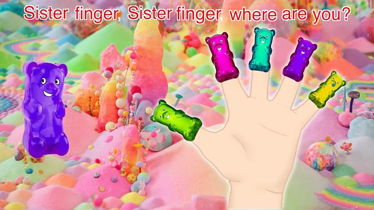 Lollipop Finger Family / Nursery Rhymes and More Lyrics