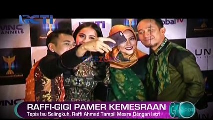 Tepis Isu Selingkuh, Raffi Ahmad Tampil Mesra dengan Gigi