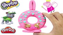 Play Doh Cake - Create shopkins playdoh donut for Peppa Pig Toys & Paw Patrol ToyS