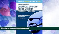 READ  Sharon Christie s Unofficial Guide to Social Security Disability Claims FULL ONLINE