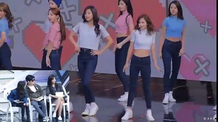 SNSD cười tươi, vỗ tay khi xem TWICE cover Gee