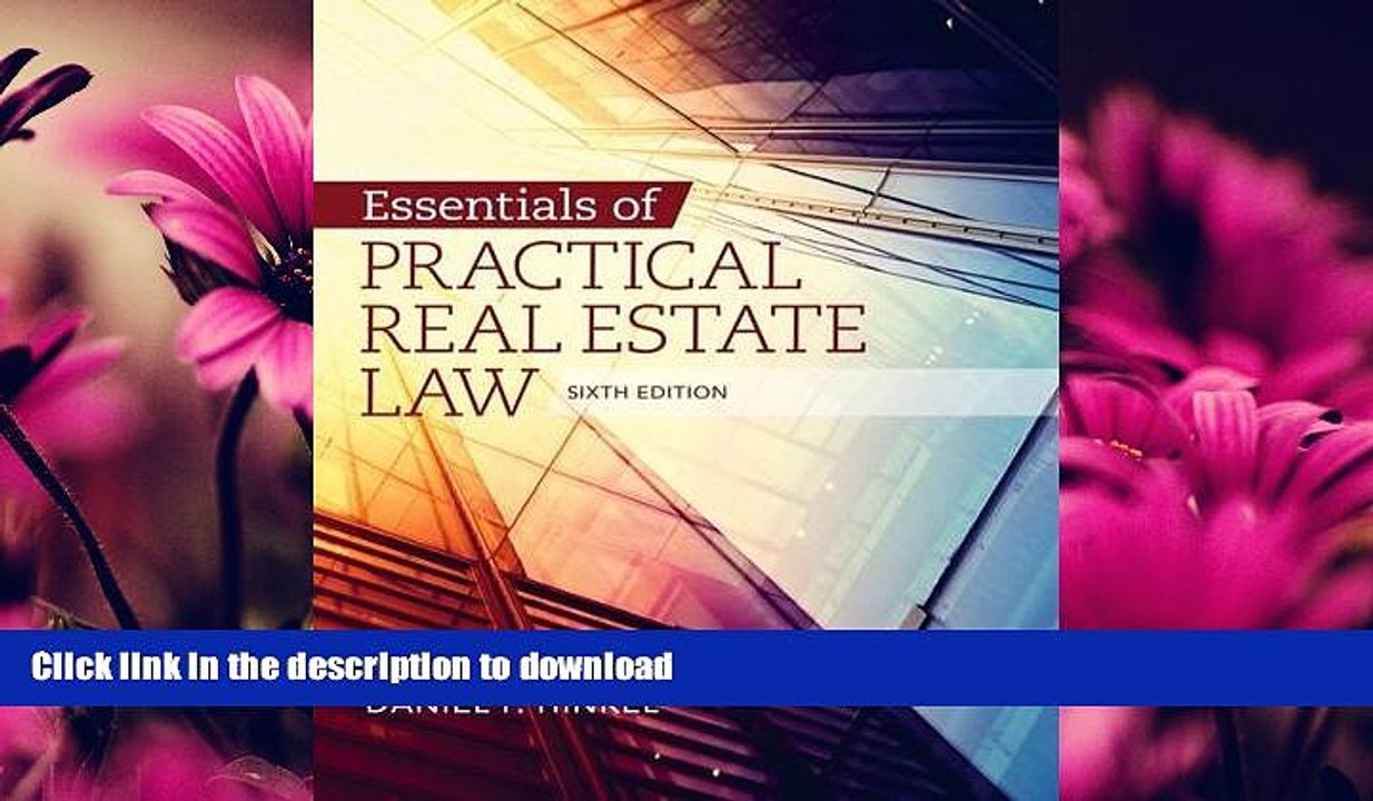 READ BOOK  Essentials of Practical Real Estate Law FULL ONLINE