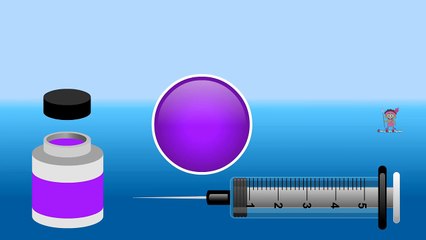 Fun Learning Colors Injection | Learn Colors for Children with Syringe Injection