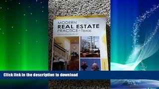 READ  Modern Real Estate Practice in Texas  PDF ONLINE