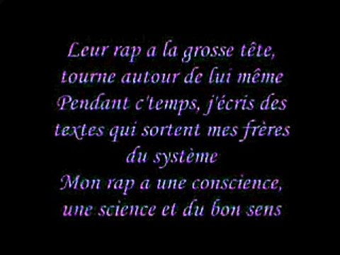Le Retour Du Rap Francais Kery James (Paroles/Lyrics)