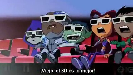 Los nuevos Jóvenes Titanes Cap 0 - El cine Sub Español