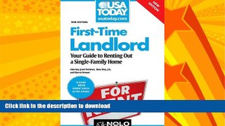EBOOK ONLINE  First-Time Landlord: Your Guide to Renting Out a Single-Family Home FULL ONLINE