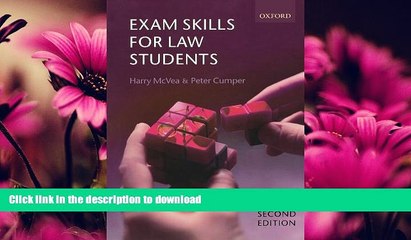 EBOOK ONLINE  Exam Skills for Law Students  PDF ONLINE