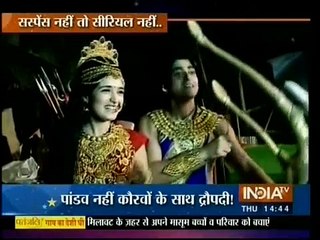 "Suryaputra Karn" ke set par (Dropti ki masti with karn & Duryodhana)10 March 2016