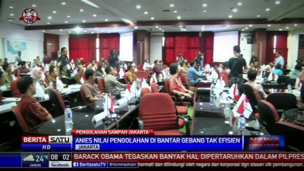 Anies Janjikan Tekan Angka Produksi Sampah di Jakarta