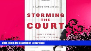 EBOOK ONLINE  Storming the Court: How a Band of Yale Law Students Sued the President--and Won