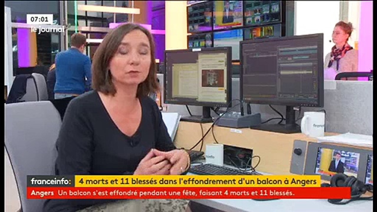 Angers : L'effondrement d'un balcon, peu avant minuit, a fait quatre morts et 14 blessés