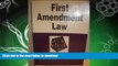 FAVORITE BOOK  First Amendment Law in a Nutshell (Nutshell Series) FULL ONLINE