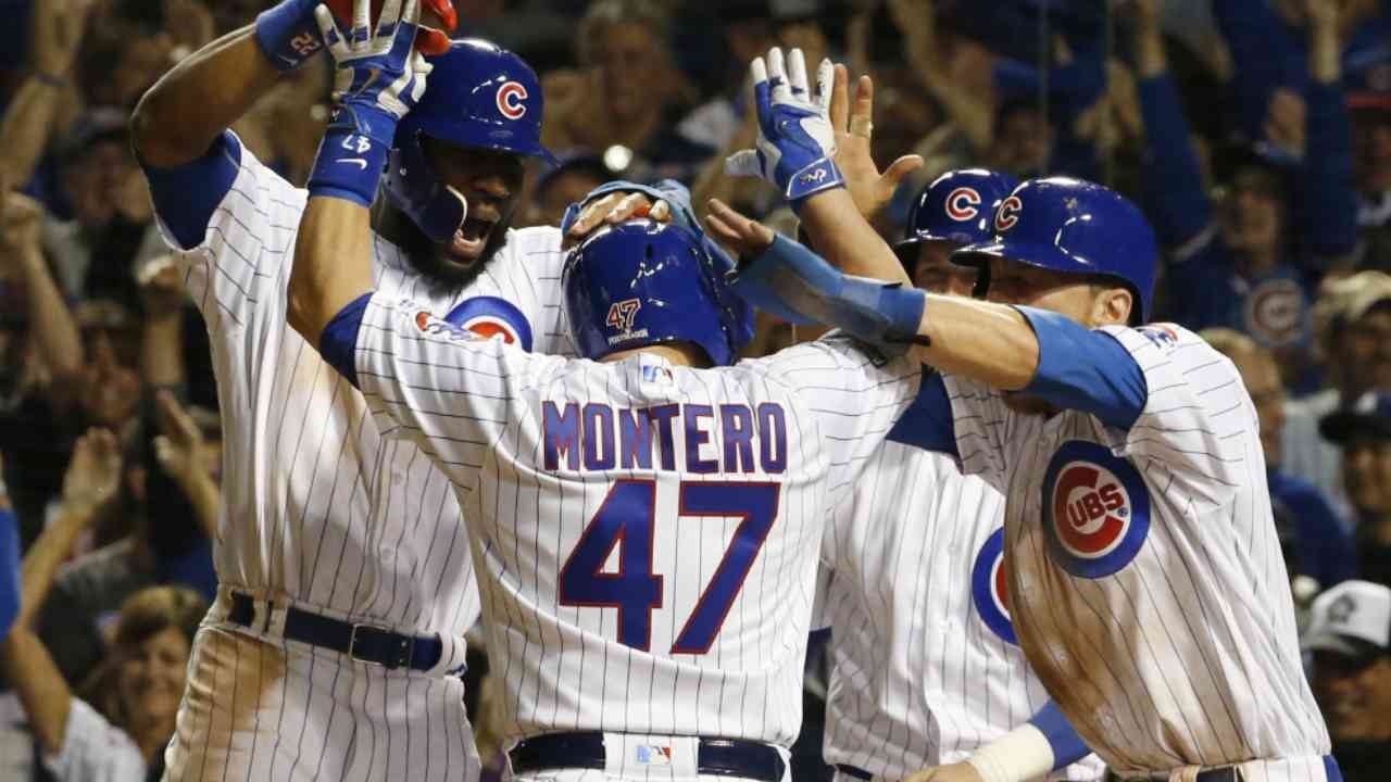 Montero's Slam Lifts Cubs in Game 1