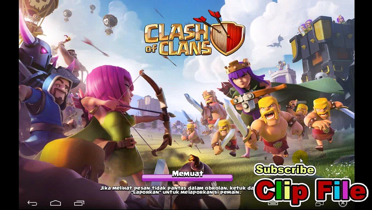 Clash of Clans Part 9 Brutal Attack, Serang Balap Peluru Meriam