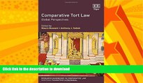 READ BOOK  Comparative Tort Law: Global Perspectives (Research Handbooks in Comparative Law