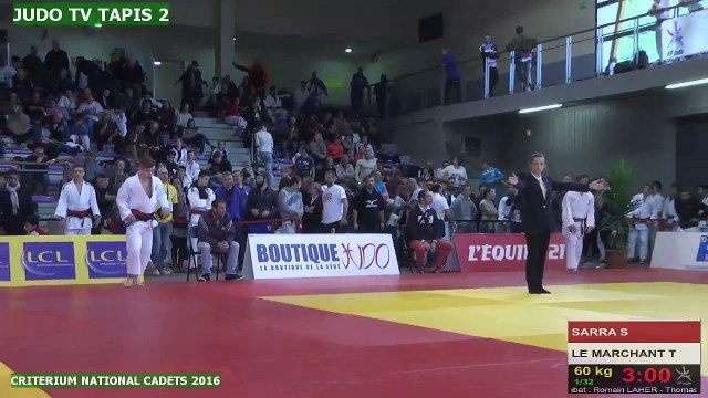 TAPIS 2 - CRITERIUM NATIONAL INDIVIDUEL CADETS-CADETTES - CEYRAT, 2016 - LIVE 3 (84)