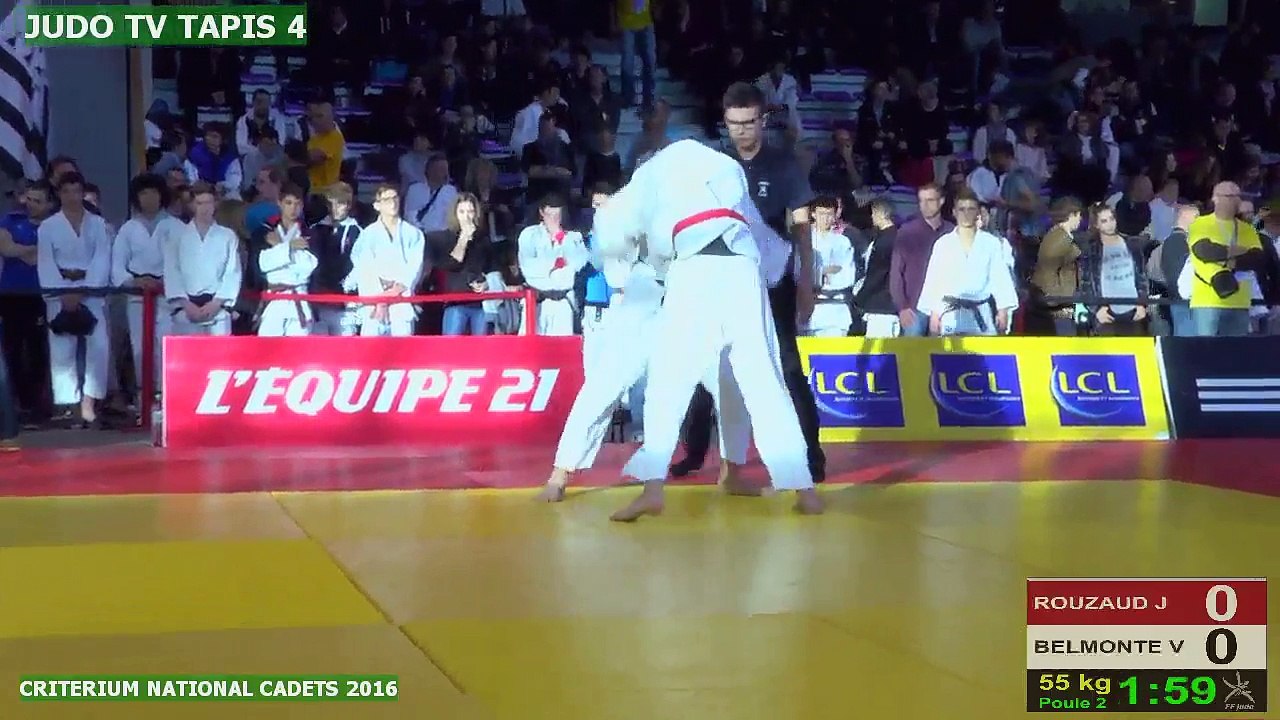 TAPIS 4 - CRITERIUM NATIONAL INDIVIDUEL CADETS-CADETTES - CEYRAT, 2016 - LIVE 5 (60)