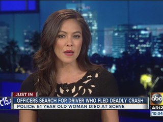 Police looking for hit-and-run vehicle in Phoenix