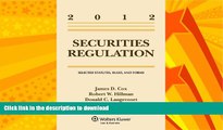 FAVORITE BOOK  Securities Regulation: Selected Statutes Rules   Forms 2012 Supplement  BOOK ONLINE
